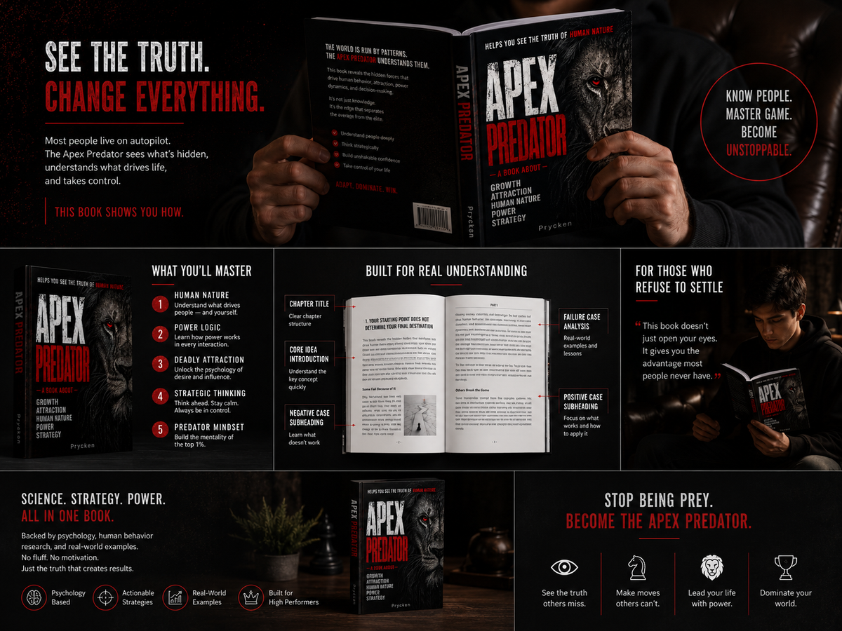 Apex Predator: The Truth About Human Nature