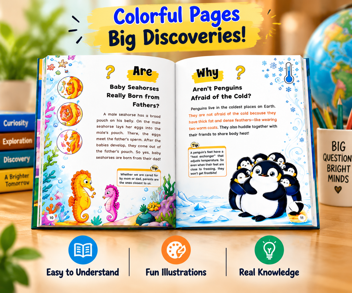 Diobee Kids' Fun Comic Encyclopedia Set